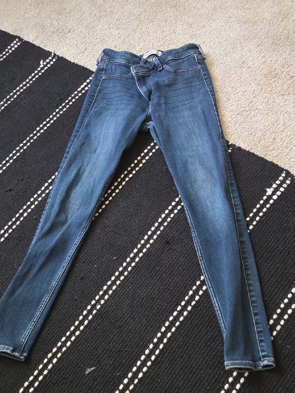 Abercrombie & Fitch Indigo Skinny Jeans